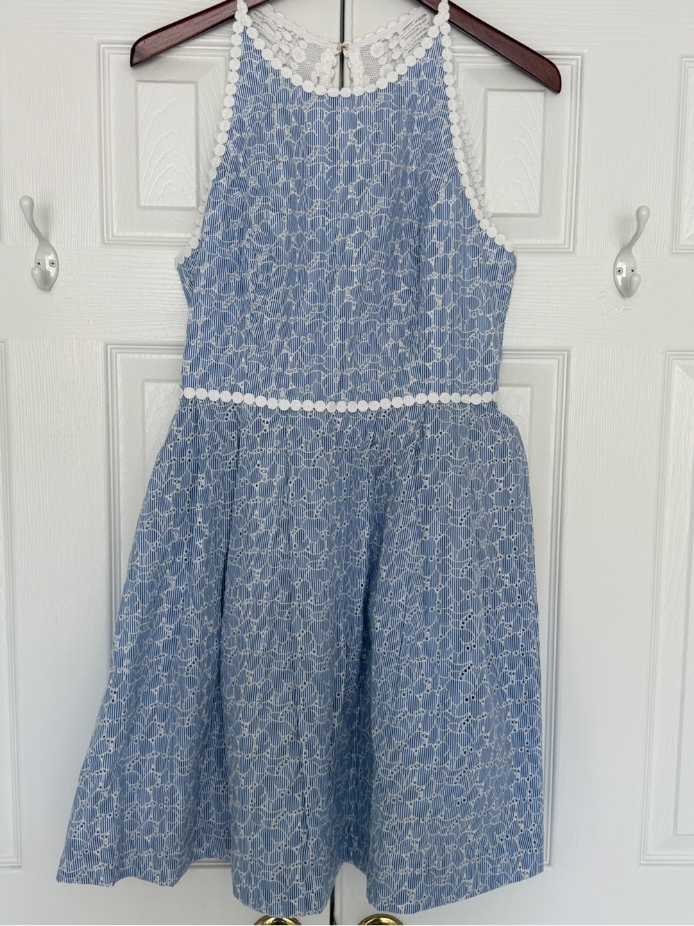 NWT Lilly Pulitzer tori dress crew blue size 8